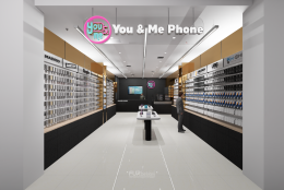 Design, manufacture and installation of stores: You & Me Phone Shop, Fashion Island, Bangkok.